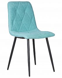 Стул обеденный DOBRIN CHILLY ROMBO (Тиффани Simple 51, основание черное) - Фото предпросмотра