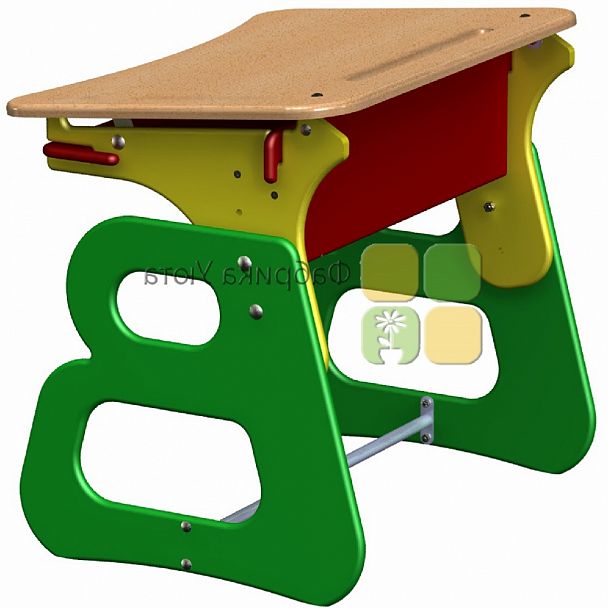 "Вэзбука" одноместный комплект (парта+стул) регулируемые (2-4 гр.) - Вид 2