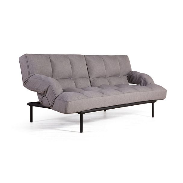 Диван-кровать трехместный Best, рогожка серый - Вид 1