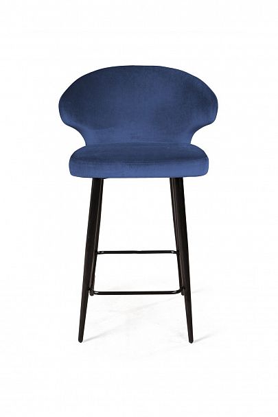 Стул полубарный Richard, бархат синий 29 - Вид 2