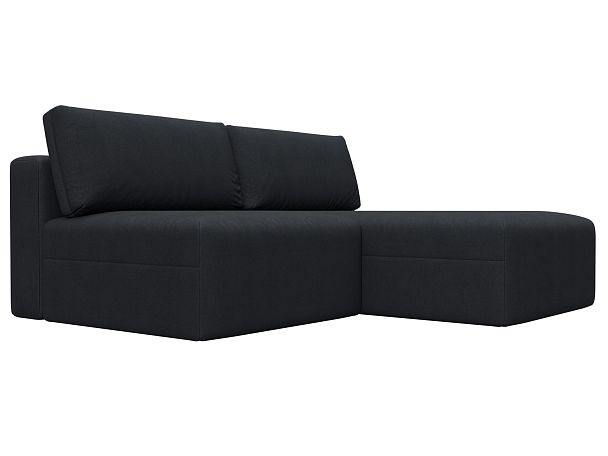 Диван угловой модульный Лига-060 НПБ угол универсальный Искусственная замша серый - Вид 3