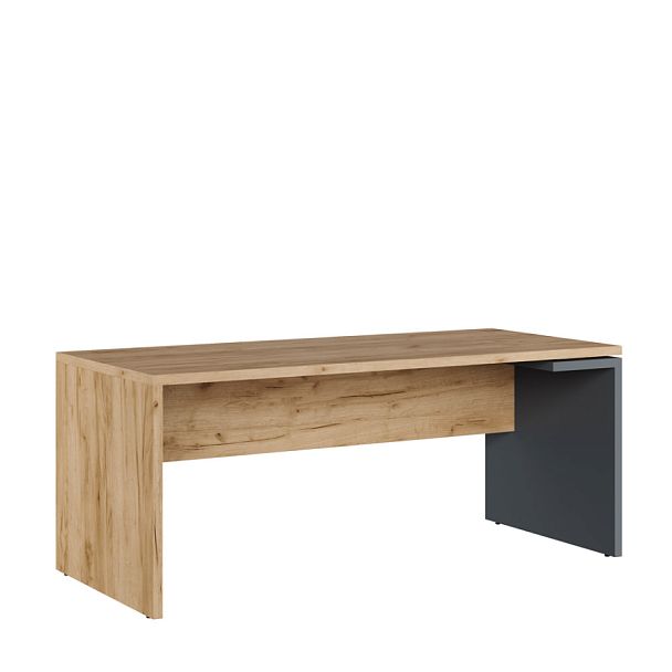 Стол письменный Zion Light 180x80x75 дуб крафт золотой - Вид 1