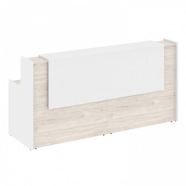 Ресепшн "Onix" O.R-K-9 денвер светлый/белый - Вид 2