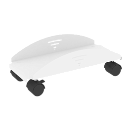 Подставка для системного блока мобильная ПСБ-2М Металл Белый 466*211*147 - Фото предпросмотра