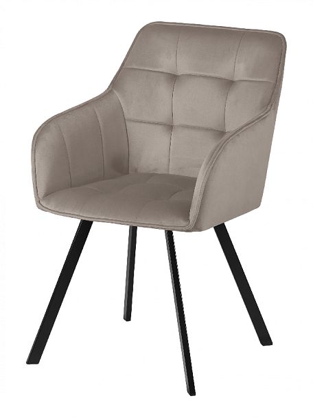 Комплект кресел поворотных Мони, Confetti smoke/черный, 2 шт. - Вид 2