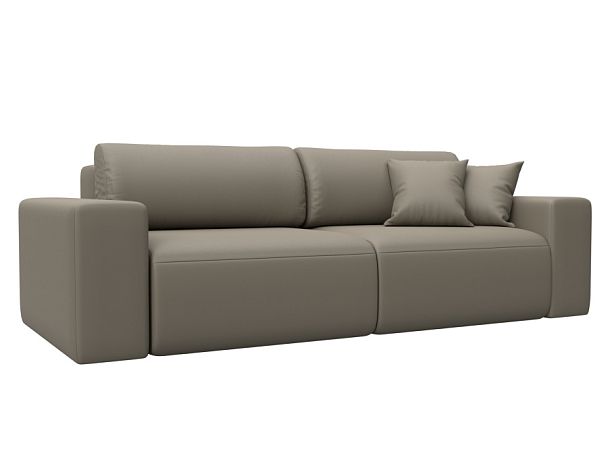 Диван прямой Лига-036 НПБ Классик Экокожа бежевый - Вид 1