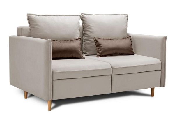 Диван-кровать «Оливер» 1390 бежевый - Вид 1