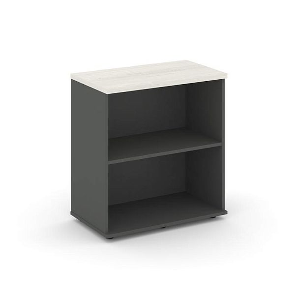 Стайл Проджект Тумба опорная/приставная SN.TOP-022 Антрацит/Дуб Наварра 700*400*750 - Вид 1