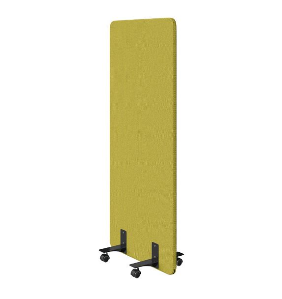 Муви Перегородка на колесах 80/180 арт.mv-80/180 кат.2 рогожка Sweet green зеленый "Шумопоглащающие офисные мобильные перегородки Муви"  ТК-002920003543 зеленый - Вид 1