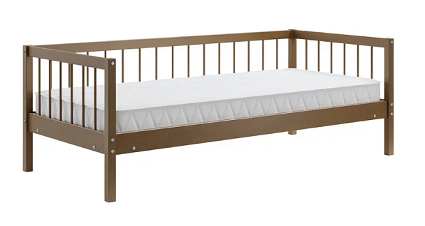 Кровать деревянная Мечта 6, 800*1900, березовый шпон, цвет коричневый - Вид 3