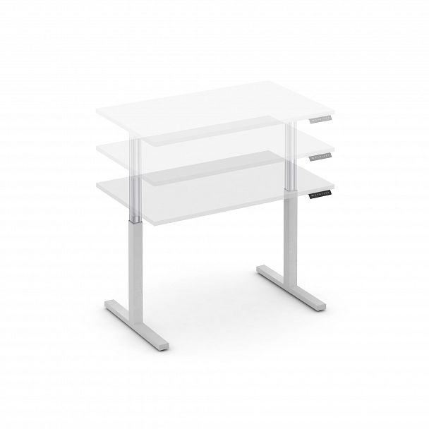 Стол электроподъемный "MOVE UP" MV.SE-2.7 Белый металл / Белый Бриллиант - Вид 4