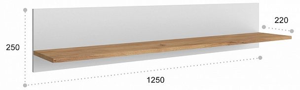 Полка навесная Ирма ИР-21 - Вид 2