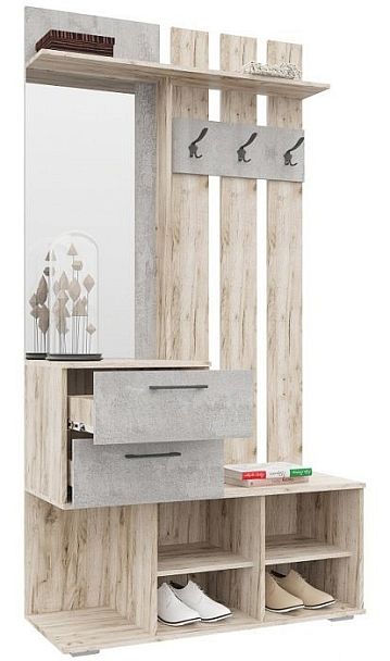 Стенка для прихожей Бостон - Вид 2