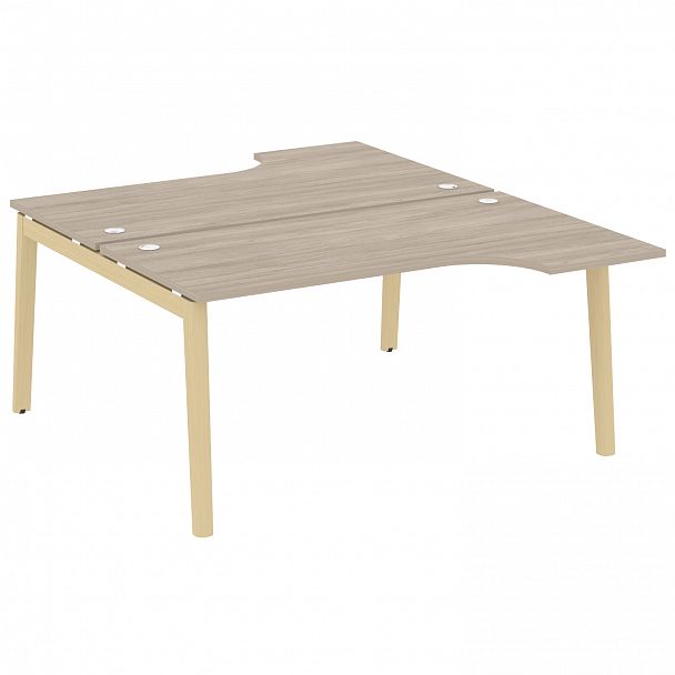 Рабочая станция "Onix wood" OW.D.SA-1 дуб аттик/дуб светлый - Вид 1