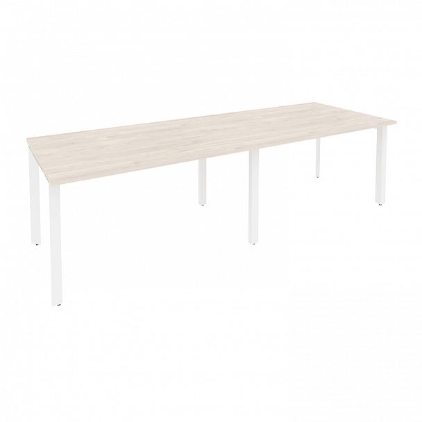 Стол переговорный "Onix" O.MP-PRG-2.3 денвер светлый/белый - Вид 1