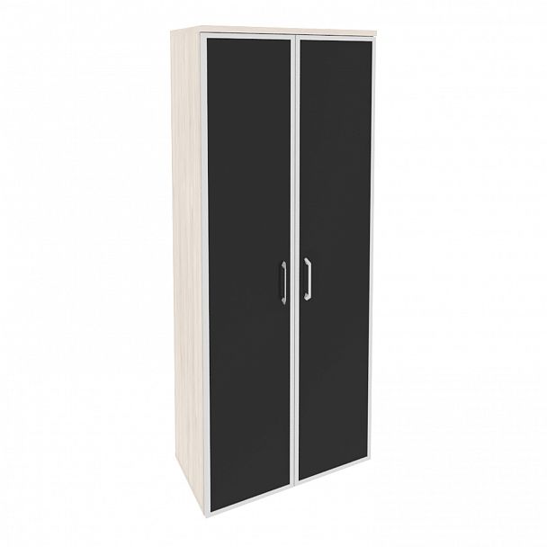 Шкаф "Onix" O.ST-1.10R white/black денвер светлый - Вид 1