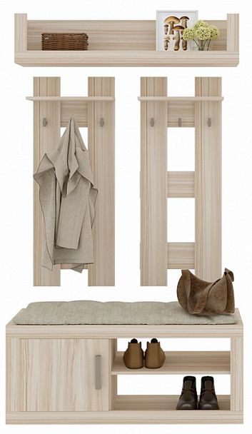 Стенка для прихожей Toivo ТОЙ-ПР 11 Карамель - Вид 1