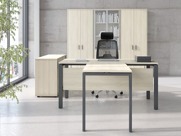 Стол письменный Trend 180x72x75 тёмный дуб - Вид 11