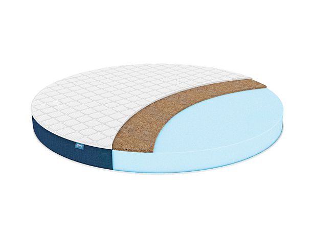 Матрас Димакс  Раунд 15 кокос Диаметр 200 - Вид 1