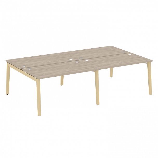 Рабочая станция "Onix wood" OW.D.RS-4.3.8 дуб аттик/дуб светлый - Вид 1