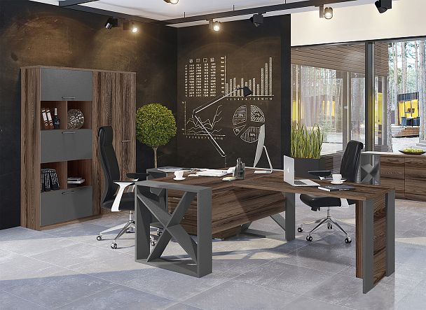 Тумба подкатная Spring 43x45x59 дуб каньон - Вид 3