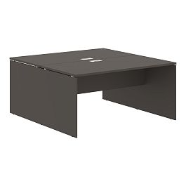 Стол двойной ED2ST 1580 Мокко/Белый 1560х1606х750 EDIS - Фото предпросмотра