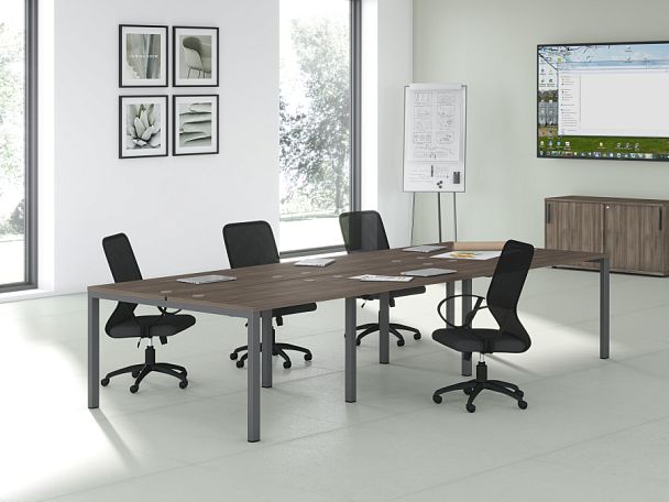 Шкаф для бумаг New Line  дуб шамони светлый - Вид 21