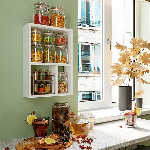 Полка Ион 6 белый - Вид 2