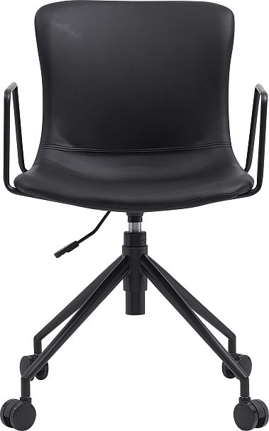 Операторское кресло Everprof Expo (Экспо) Экокожа Черный - Вид 2