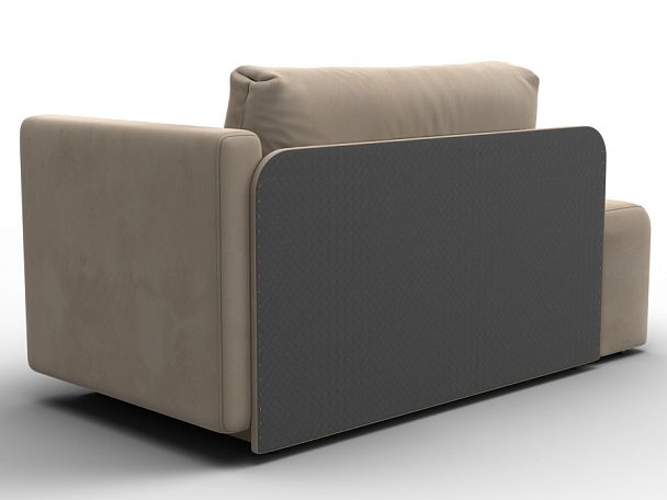 Кушетка Лига-097 Велюр бежевый - Вид 5