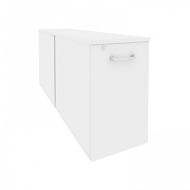 Тумба двойная низкая "Onix" O.VTPO-2.8 белый - Вид 1