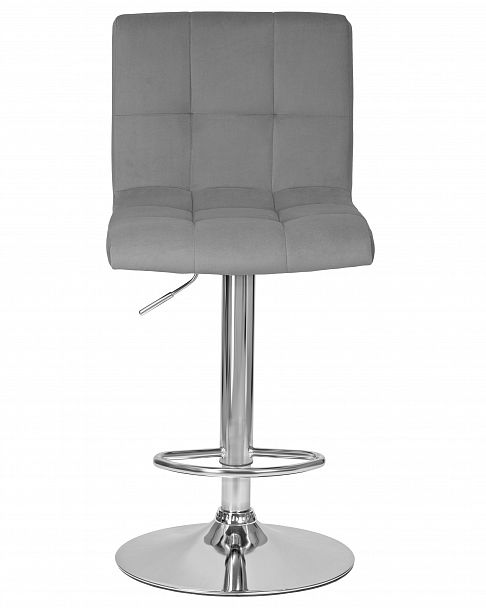 Стул барный DOBRIN CANDY (серый велюр (MJ9-75)) - Вид 6