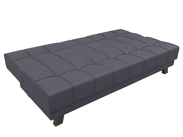 Диван прямой Винсент Экокожа серый - Вид 7