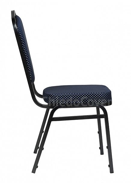 Стул Хит 20мм - антик серебро, корона синяя - Вид 3