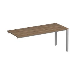 Секция стола рабочей станции на металлокаркасе КФ Комфорт КФ К.С1 1134-1 ШТ дуб шамони темный / серый - Фото предпросмотра