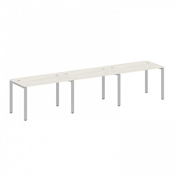 Рабочая станция "Metal System" БП.СМ-3.2 дуб наварра/серый - Вид 1