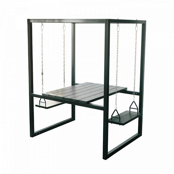 Стол с качелями - лофт, двухместная - Вид 1