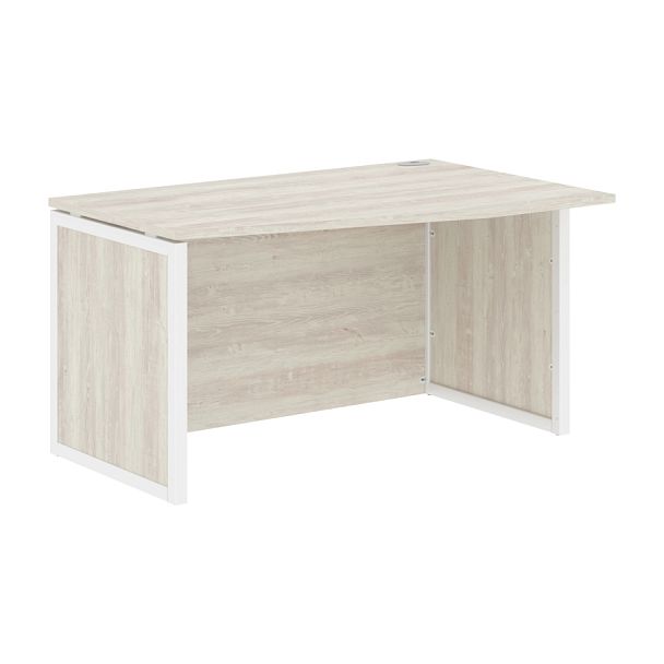 Стол эргономичный XQPCT 149H(R) Сосна Эдмонт/Белый 1400х900х750 XTEN-QP - Вид 1