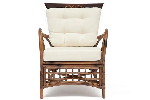 Кресло Secret de Maison Каванто/Kavanto, натуральный ротанг, коричневый античный / Brown Antique, без подушки - Вид 2