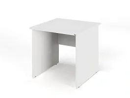 ЛАЙТ / LIGHT RLG003-8x8 Прямоугольный стол 80x80x75 Белый - Фото предпросмотра