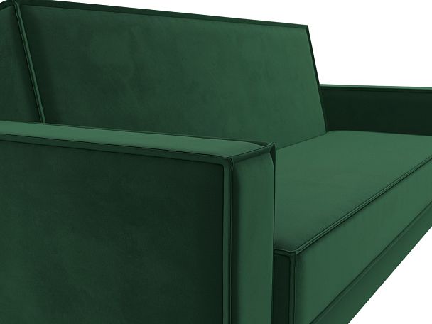 Диван-книжка Куба Велюр зеленый - Вид 4