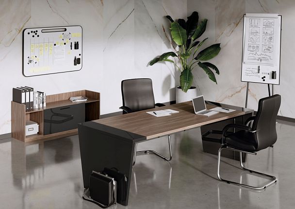 Приставка, древесный Asti 149,5x45x59 дуб урбан - Вид 18