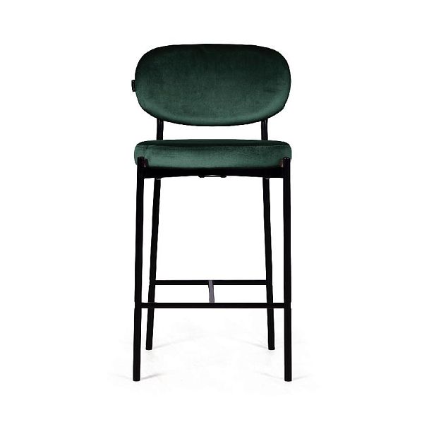 Стул полубарный Mason, бархат зеленый 19 - Вид 2
