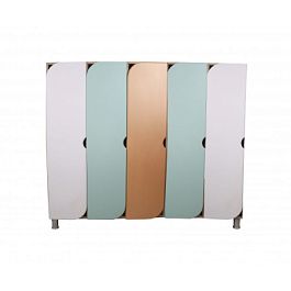 Шкаф 5-секционный, фасад ЛДСП - Фото предпросмотра