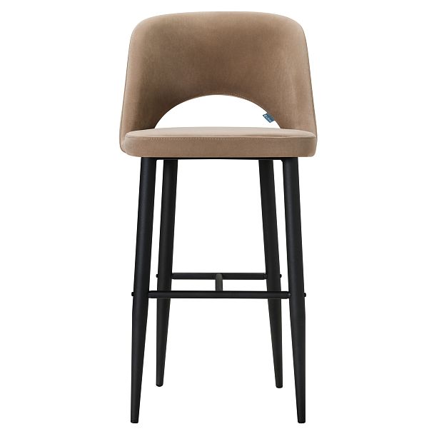 Стул Бар.Lars Diag beige/черный - Вид 2