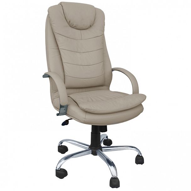 Кресло руководителя "Форум" хром - Вид 1