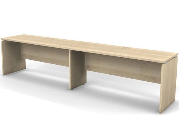 EUROPE/ЕВРОПА RE006-316х60 Односторонняя станция 3160x600x750 Акация светлый - Вид 1