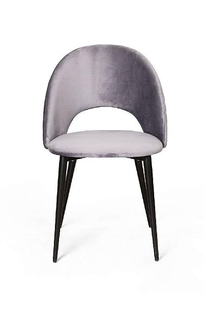 Стул Max ромб, бархат светло-серый 26 - Вид 2