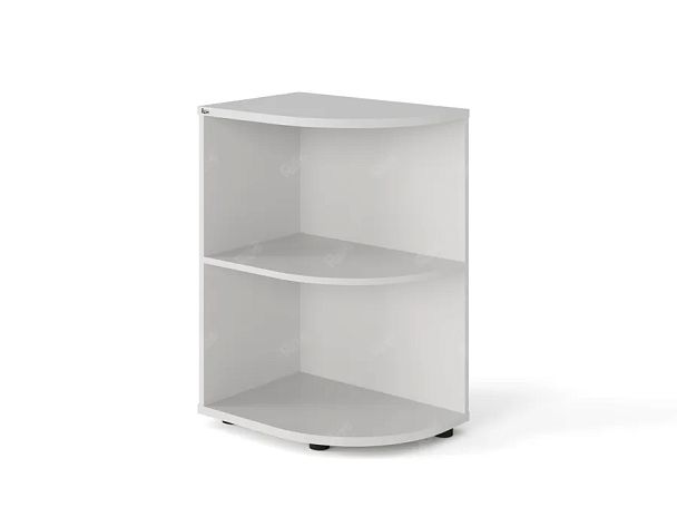 ЛАЙТ / LIGHT RLG028-35x55 Угловой стеллаж 35x55x77 Белый - Вид 1