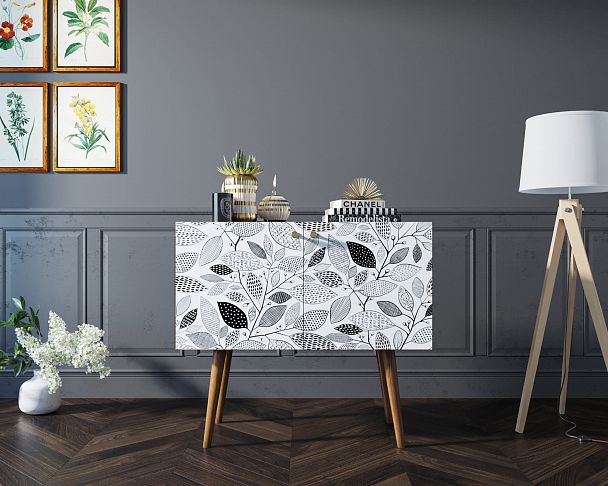 Комод на высоких ножках "Berber" малый принт 9 - Вид 7